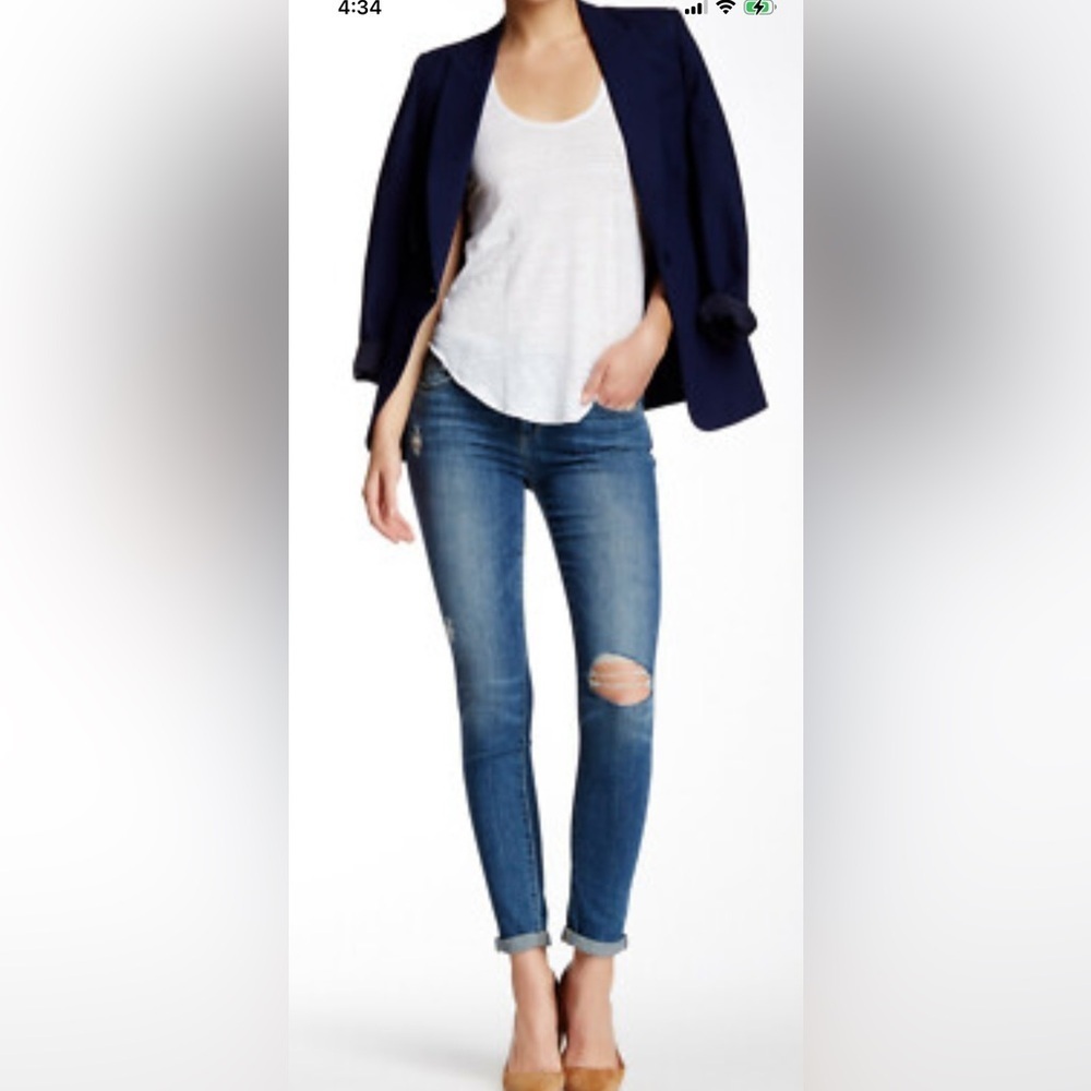Joe's Jeans Women's Becky Distressed Denim Skinny Jeans